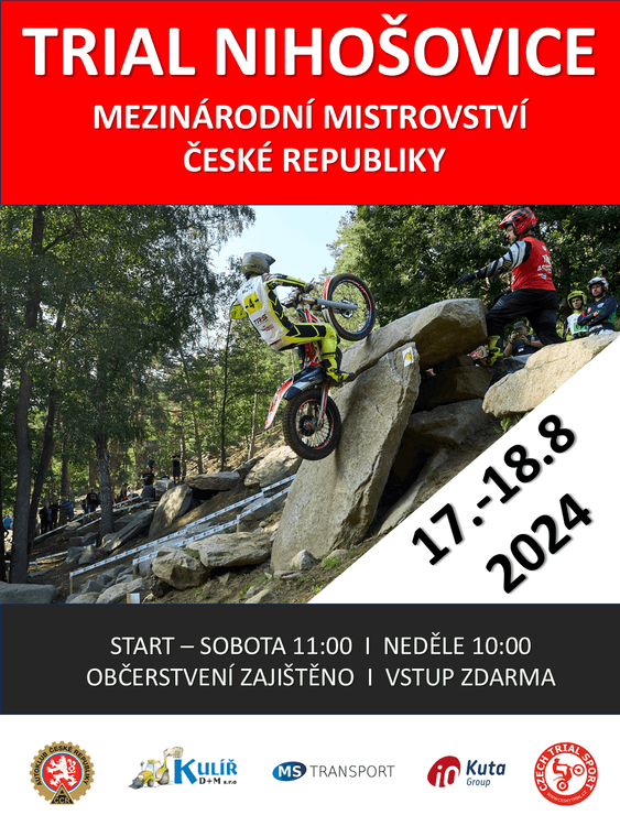 TRRS OPEN MČR hostí Nihošovice 17-18.8.2024