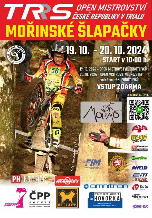 Závěrečný podnik TRRS OPEN MČR se jel na Mořině
