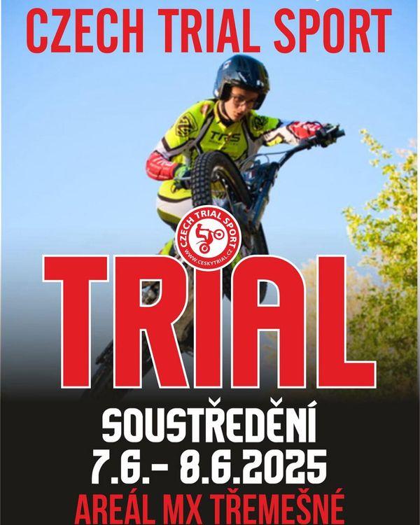 Červnové trialové soustředění v areálu MX Třemešné
