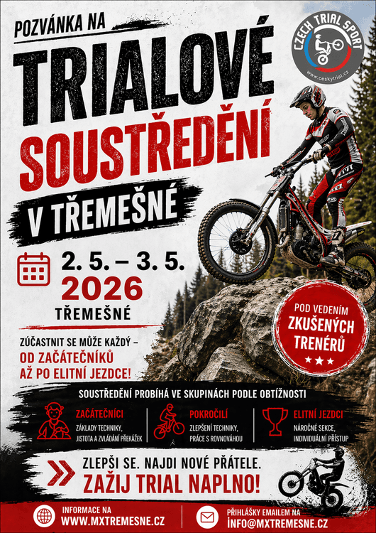 Trialové soustředění v Třemšené